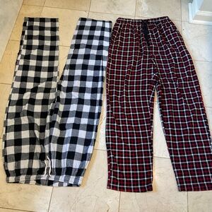 Lot of two Lounge Pants, flannel, Men’s Sz S and M